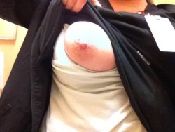 Sexy RN wife surprising me with boob pic