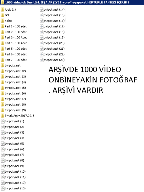 trvipcitynet: Link  : link.tl/TvdL   1000 videoluk ve Onbin Resimlik Dev türk 
