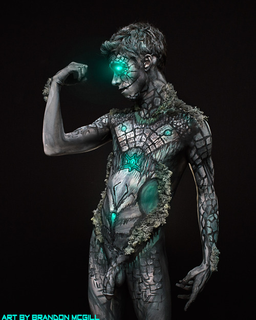 brandonmcgill: brandonmcgill:  The Shadow Of The Colossus is coming for you.  Are you prepared?This is the first time I’ve worked with Michael.  What do you think of him? He wanted me to refer to him as “Straight Michael”, but that said, he was