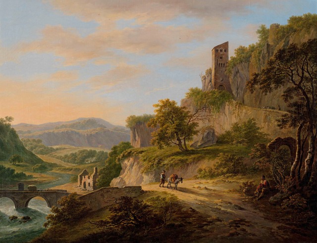 Porn illustratus:View of Civita Castellana by photos