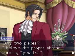 mortalityplays:underappreciated edgeworth things: when he drops the me, an intellectual, bit for eig