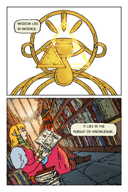 konradwerks:  This Zelda/Wisdom one-shot
