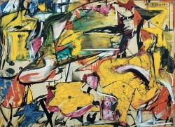 Willem de Kooning, Collage, 1950