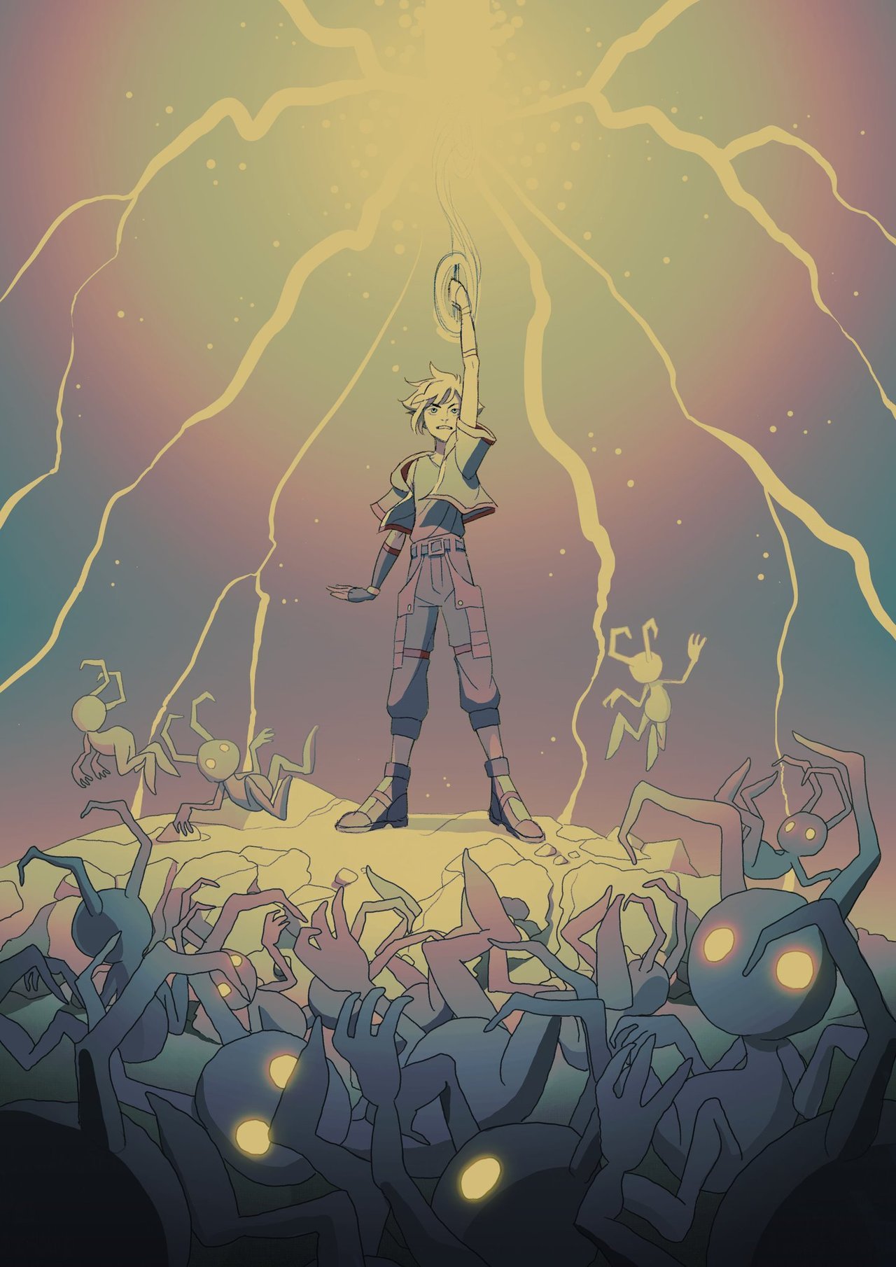 sekajiku:  thunder!