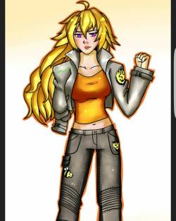 daninja293:  Yang volume 4 fanart! #rwby