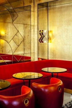 davidjulianhansen: India Mahdavi, Café Français #Built Beauty 