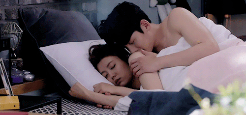 Cuddling In Bed ~