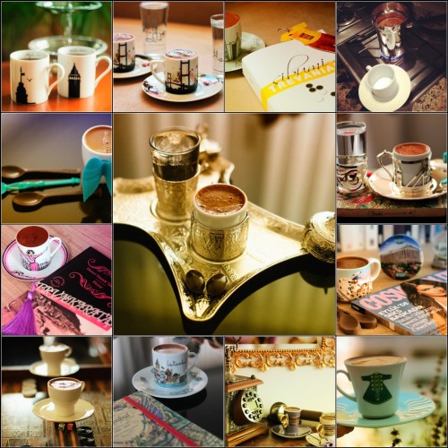 Follow our talented Erva Karataş for more of her priceless photos of Turkish coffee sets on Tumblr. 