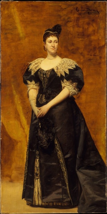 met-european-paintings: Mrs. William Astor (Caroline Webster Schermerhorn, 1831–1908) by Carol