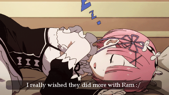 I really wished they did more with Ram :/