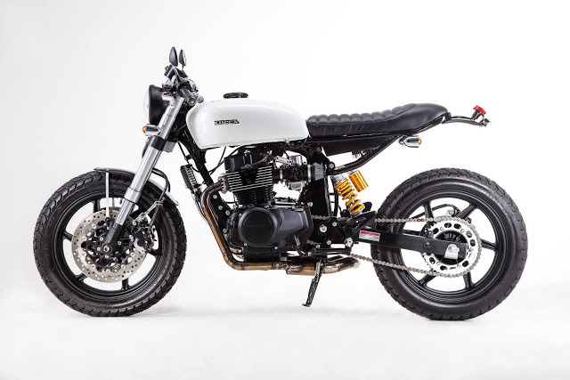 caferacerpasion:  Honda CR450 Cafe Racer LUWAK by Lucca Customs | www.caferacerpasion.com