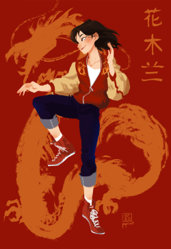 jayessart: Hua Mulan   instagram | twitter    