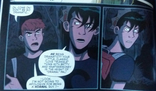demisexualnathanvuornos: Canon Aces 4b/?: Jughead Jones in Jughead #7+#8 [Chip Zdarsky &amp; Der