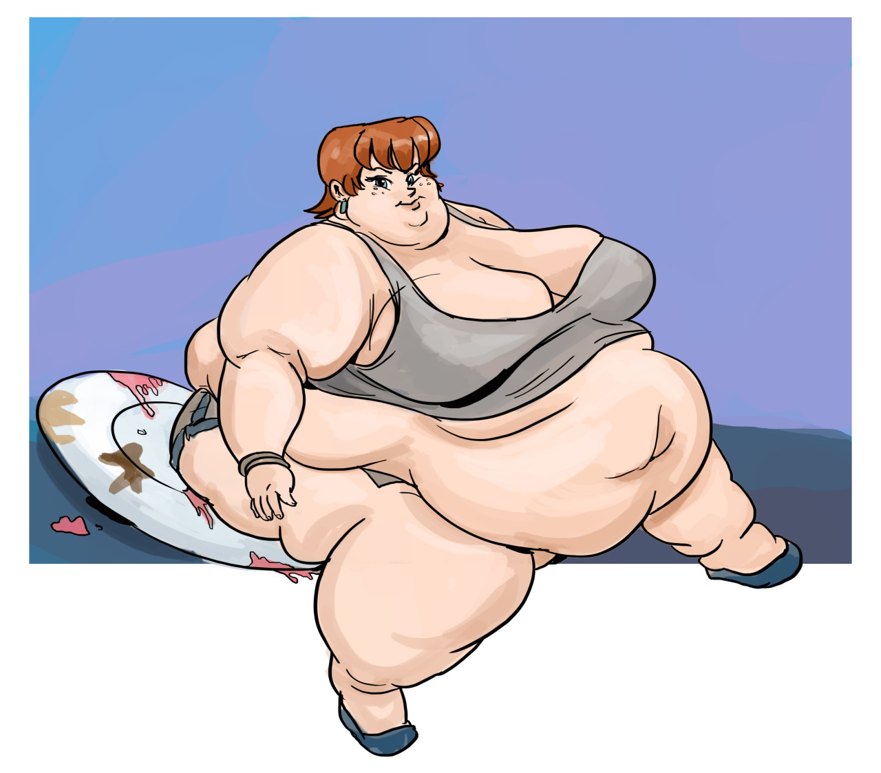 urg-urg-urg:  fatline:  Nalla’s Buffet Six part Sequence An ssbbw sequence commission