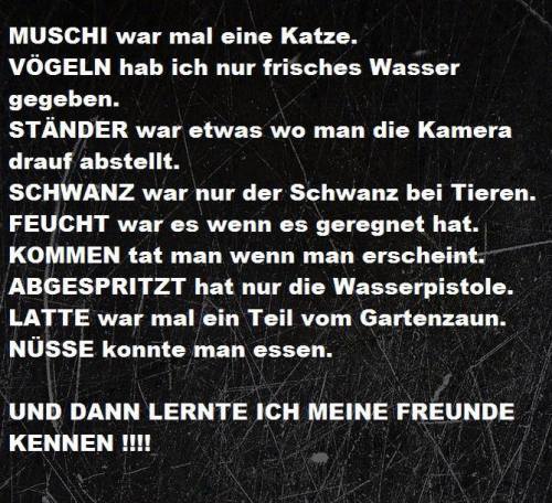 Überschätzen das,waswir haben.