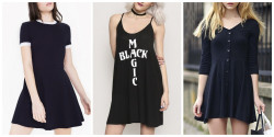 chaoticarbitersalad:  Fashion Dresses. Black: