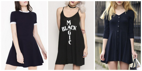 Porn chaoticarbitersalad:  Fashion Dresses. Black: photos