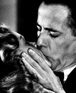 XXX  Humphrey Bogart and Lauren Bacall in Dark photo