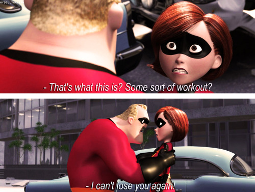 fred-and-george-weaselbee:  thetinkertoyboy:  disneyscouples:  DISNEY LOVE  I love that at first she thinks it’s misogynistic, and isn’t afraid to call him on it, but then we see him do what we almost never see a male superhero do : He admits he’s