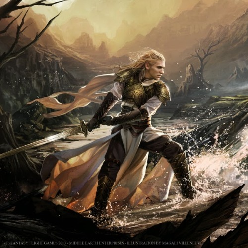 mayhemairon: Lord Glorfindel. Damn, that’s epic.