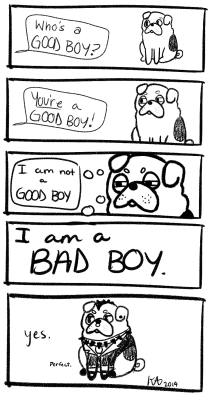 homo-chromo:  pug comic. yes. 