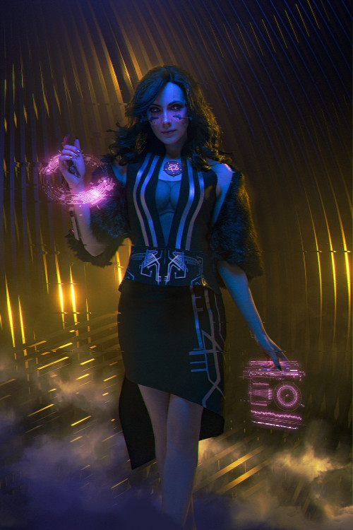 Yennefer 2077  Aku 悪www.artstation.com/artwork/68DYnw 