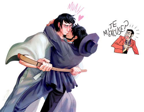 thegreatermassofdeath:Have you ever considered that Goemon is actually a chad? Lupin can’t do shit a