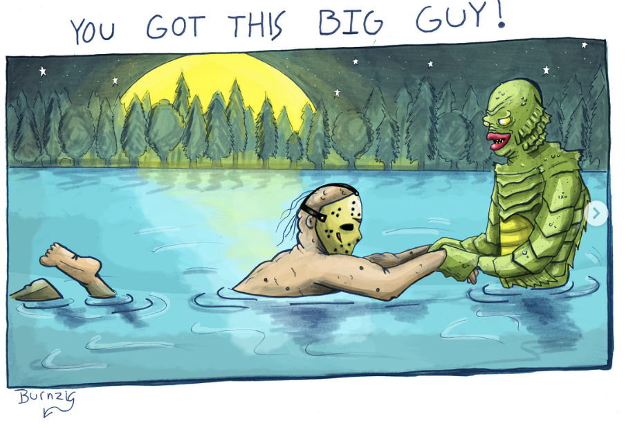 unexplained-events:  Burnzig’s take on some classic horror characters in a different