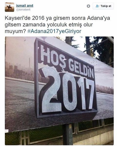 Kayseri'de 2016 ya girsem...