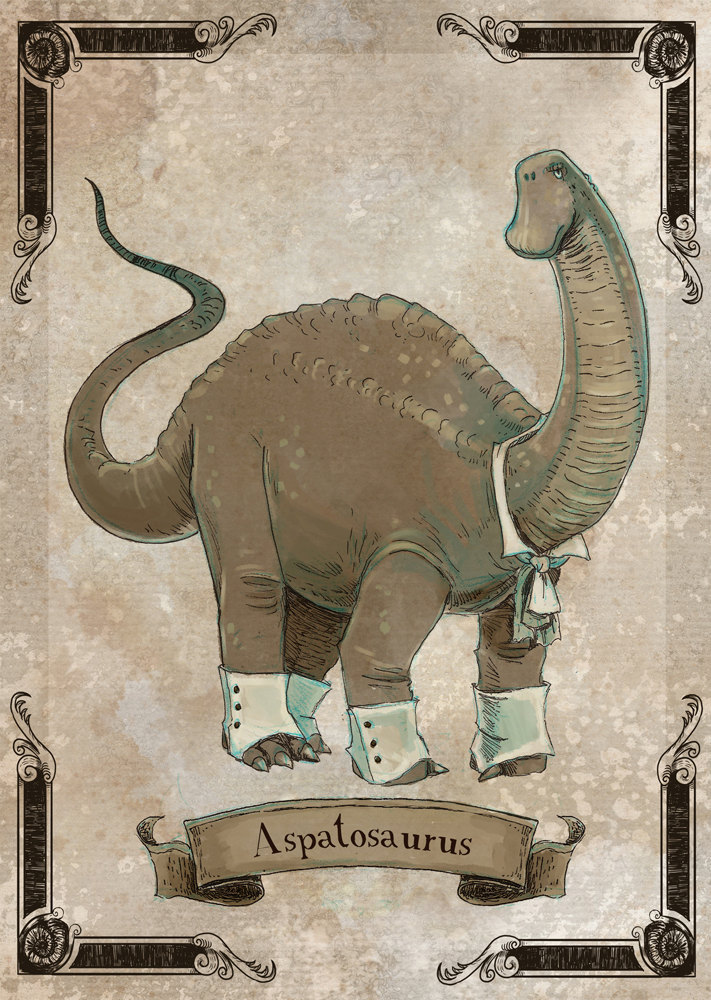 culturenlifestyle:Sophisticated Steampunk Dinosaurs Illustrations  The Gorgonist