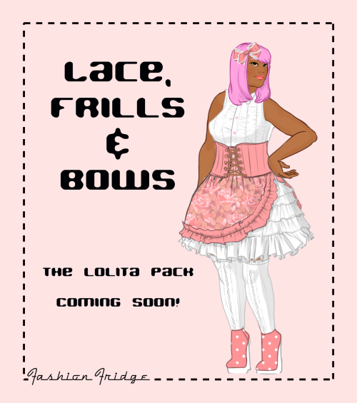 Our upcoming pack is pink, frilly, and oh so sweet!