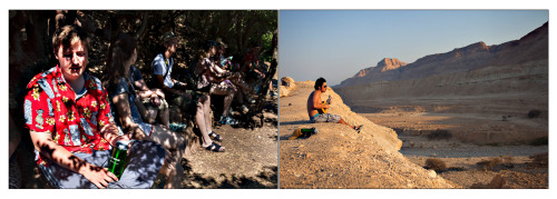 Birthright Diptychs part 1 A series of paired images from my 10 day birthright trip to Israel.  