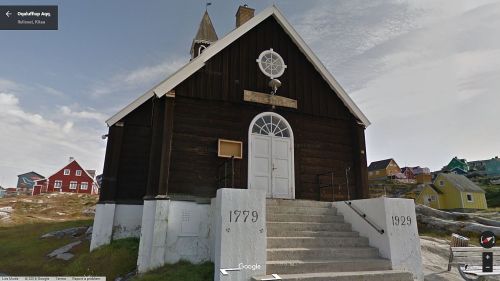 streetview-snapshots:Zion Church, Oqaluffiup Aqq, Ilulissat