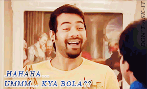 When someone says something bad about AbhiGya or Kumkum Bhagya… :))
