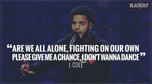 MUST WATCH: J. Cole Performs &lsquo;Be Free&rsquo; with a powerful new verse on David Letterman: htt
