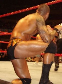 randalkins:  Favorite Randy Orton Picture 7/??  Damn those thighs looks so tasty!