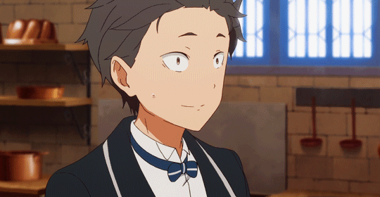shokugekis:   Ram: You’ll have a pretty flower on each arm, Barusu.Subaru: Uh,