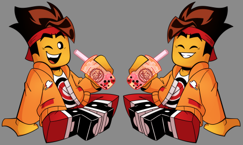 Monkie Kid Boba Keychains In Progress! Amazing Sketches Are Done By My Partner, And I Am Doing Lines