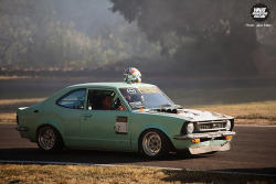 jakewolf:  Cruise on over to What Monsters Do and check out my feature on Paul Harrison’s awesome TE27 Corolla!  