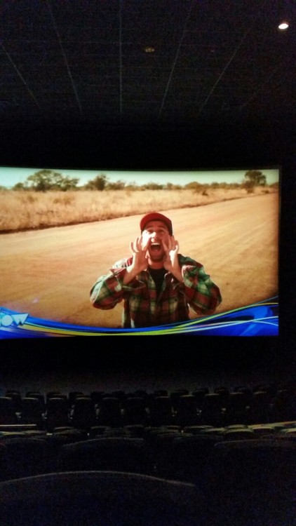 thespacegoat:anyarmy40k:  thespacegoat:  Adam Sandler yelling at an empty theatre  if it’s empty then who took the picture?  