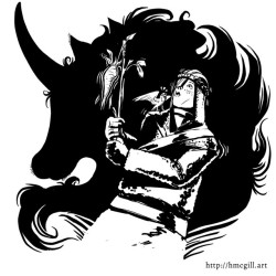 ask-a-warlock:Inktober 3: Do unicorns like