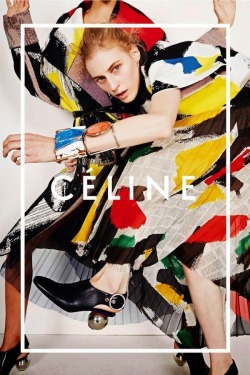 boytbh:  Julia Nobis // Celine SS14 Ad Campaign