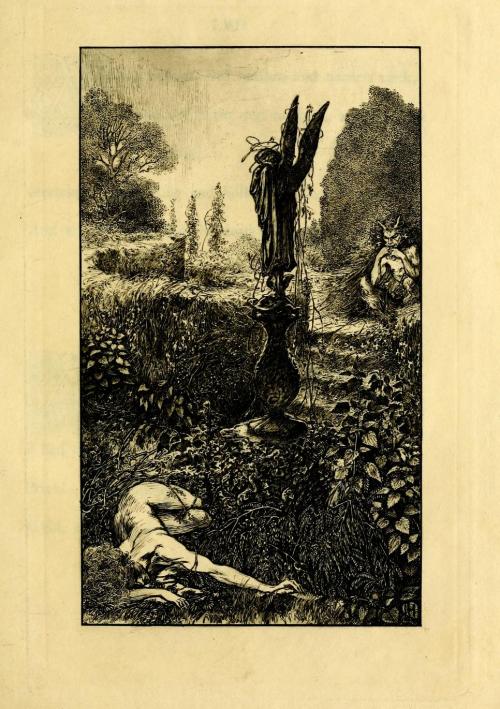 clawmarks:Illustrations from The sensitive plant (by Percy Bysshe Shelley) - Laurence Housman -