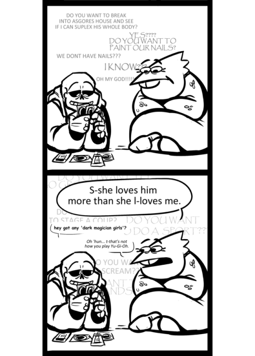 squatlord-draws: yu-gi-go fish
