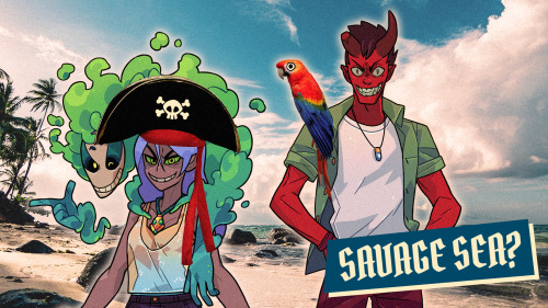  SAVAGE SEA? We’re brainstorming a theme for the outfits coming with the Summer update of #Mon