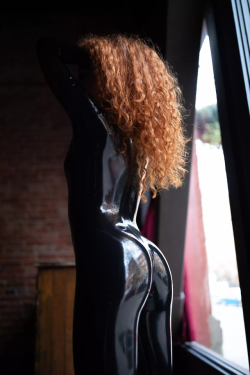 rubberreflections: Rubber Reflections - The best latex fetish images from the web and beyond.  Reflective Desire - Apocalypse Bikinis  