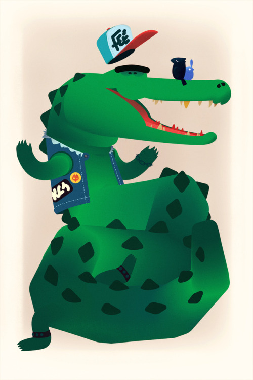 mosaur:Cozying up with illustrator was a challenge, but worth it because it helped me make this BIG 