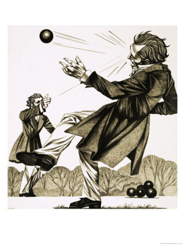 peashooter85:The Billiard Ball Duel of 1843On September 4th, 1843 two men named Lefant and Melfant w