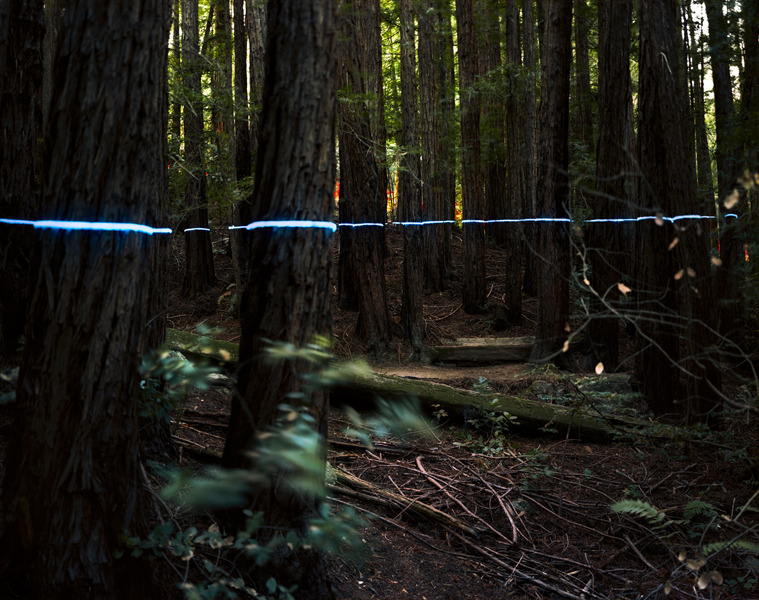 abstraire:  Landscape Light Sculptures by Barry Underwood 