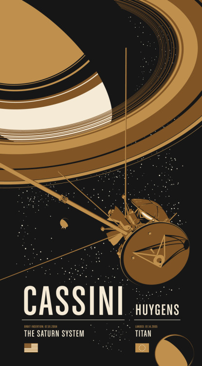 staceythinx:  Historic Robotic Spacecraft by Chop Shop
